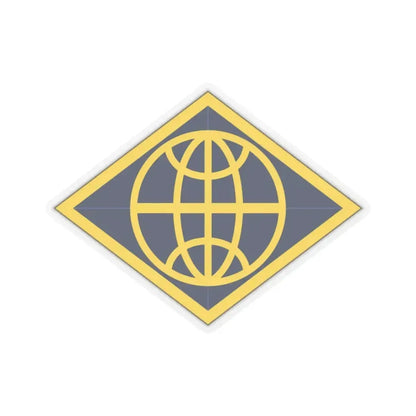 Financial Management Command (U.S. Army) STICKER Vinyl Kiss-Cut Decal 3 Inch Transparent - The Sticker Space