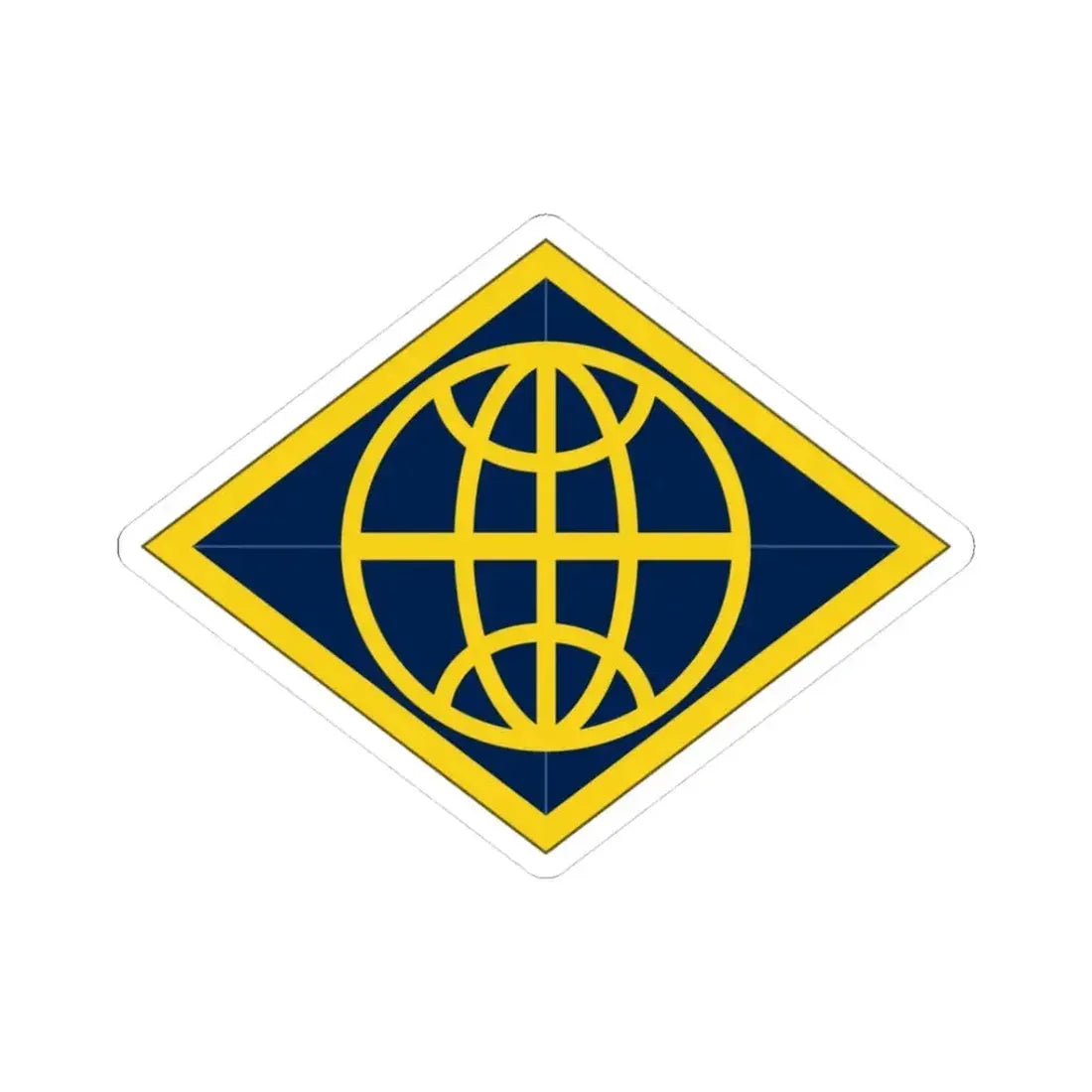 Financial Management Command (U.S. Army) STICKER Vinyl Kiss-Cut Decal 3 Inch White - The Sticker Space