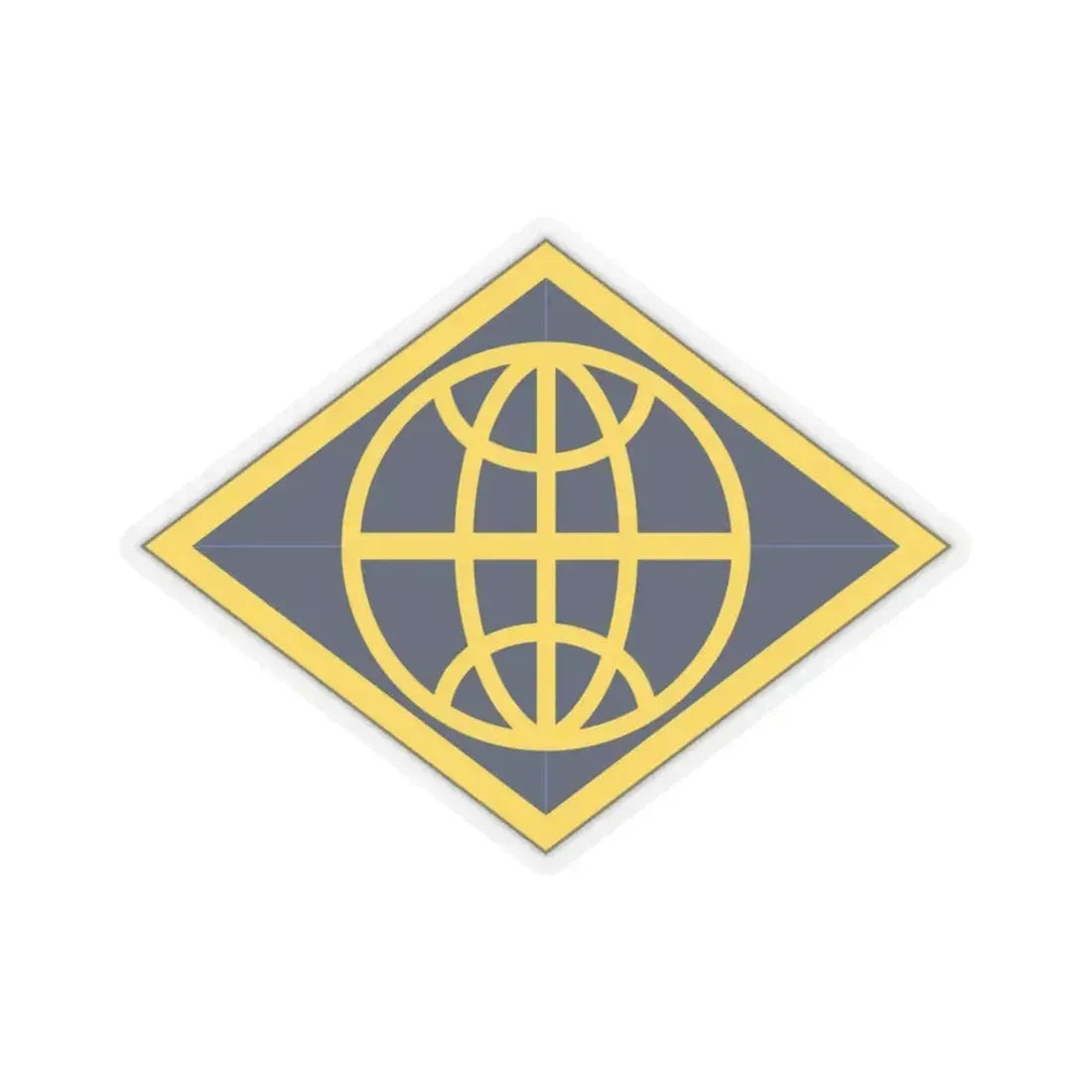 Financial Management Command (U.S. Army) STICKER Vinyl Kiss-Cut Decal 4 Inch Transparent - The Sticker Space