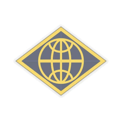 Financial Management Command (U.S. Army) STICKER Vinyl Kiss-Cut Decal 4 Inch Transparent - The Sticker Space