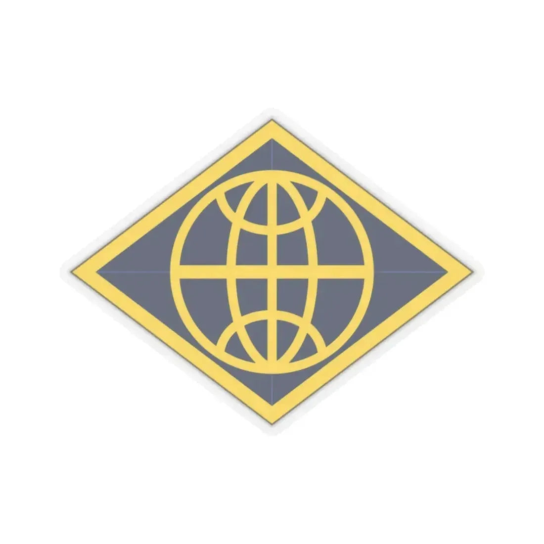 Financial Management Command (U.S. Army) STICKER Vinyl Kiss-Cut Decal 6 Inch Transparent - The Sticker Space