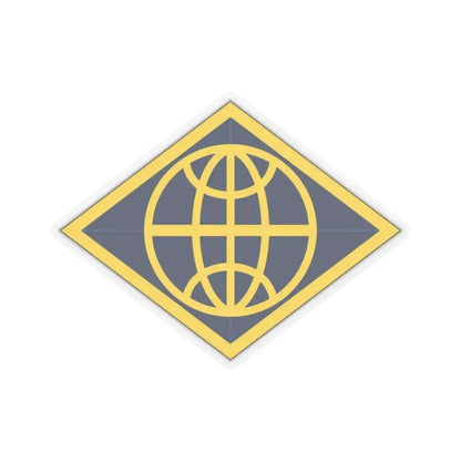 Financial Management Command (U.S. Army) STICKER Vinyl Kiss-Cut Decal 6 Inch Transparent - The Sticker Space