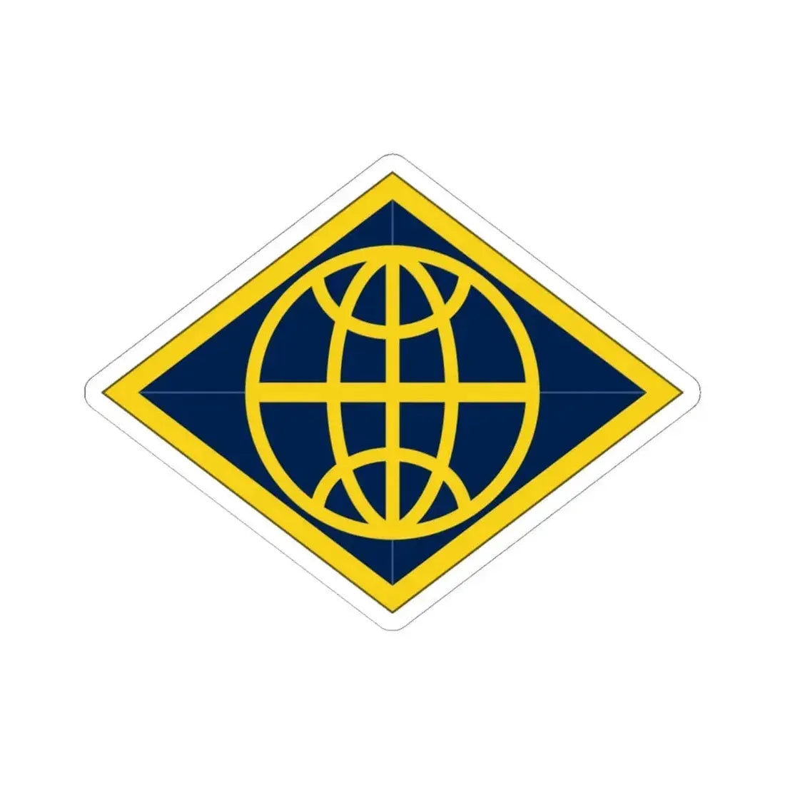 Financial Management Command (U.S. Army) STICKER Vinyl Kiss-Cut Decal 6 Inch White - The Sticker Space