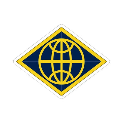 Financial Management Command (U.S. Army) STICKER Vinyl Kiss-Cut Decal 6 Inch White - The Sticker Space