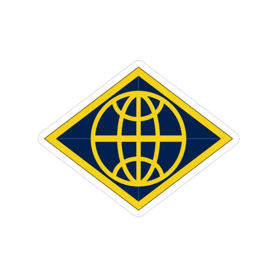 Financial Management Command (U.S. Army) Transparent STICKER Die-Cut Vinyl Decal 2 Inch - The Sticker Space