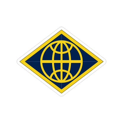 Financial Management Command (U.S. Army) Transparent STICKER Die-Cut Vinyl Decal 3 Inch - The Sticker Space