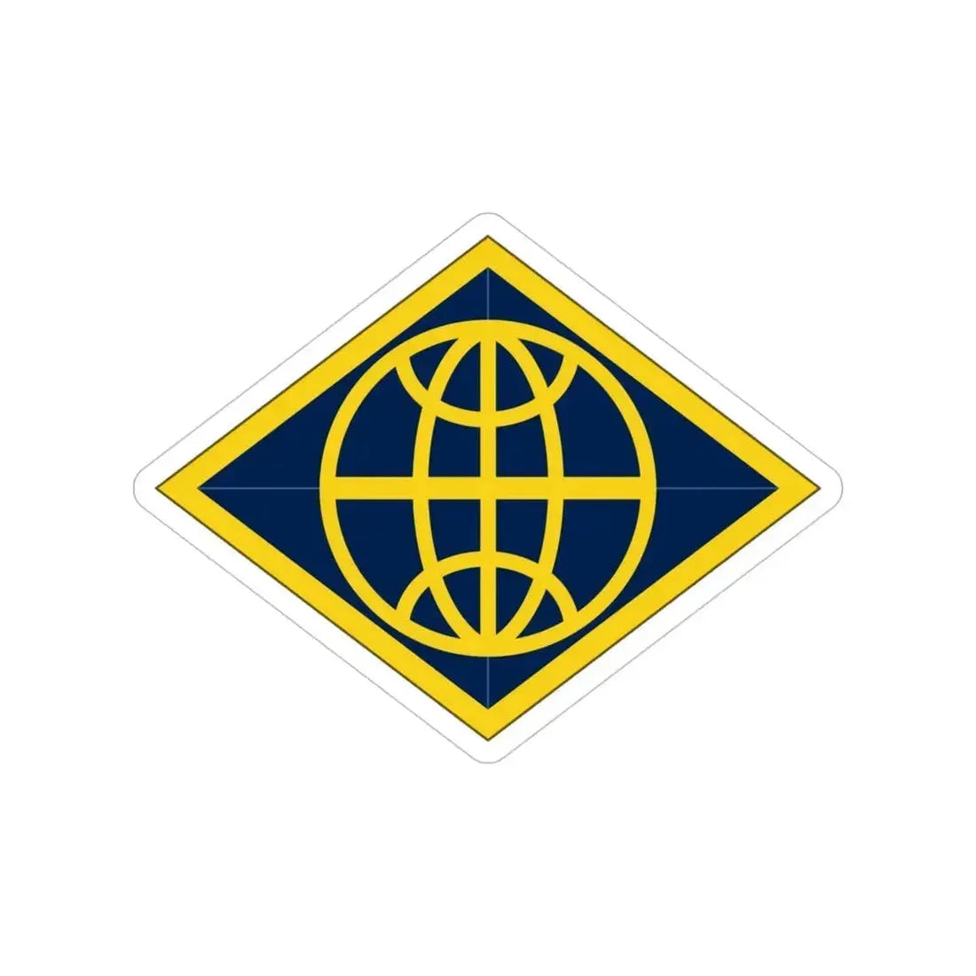 Financial Management Command (U.S. Army) Transparent STICKER Die-Cut Vinyl Decal 4 Inch - The Sticker Space