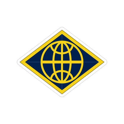 Financial Management Command (U.S. Army) Transparent STICKER Die-Cut Vinyl Decal 4 Inch - The Sticker Space