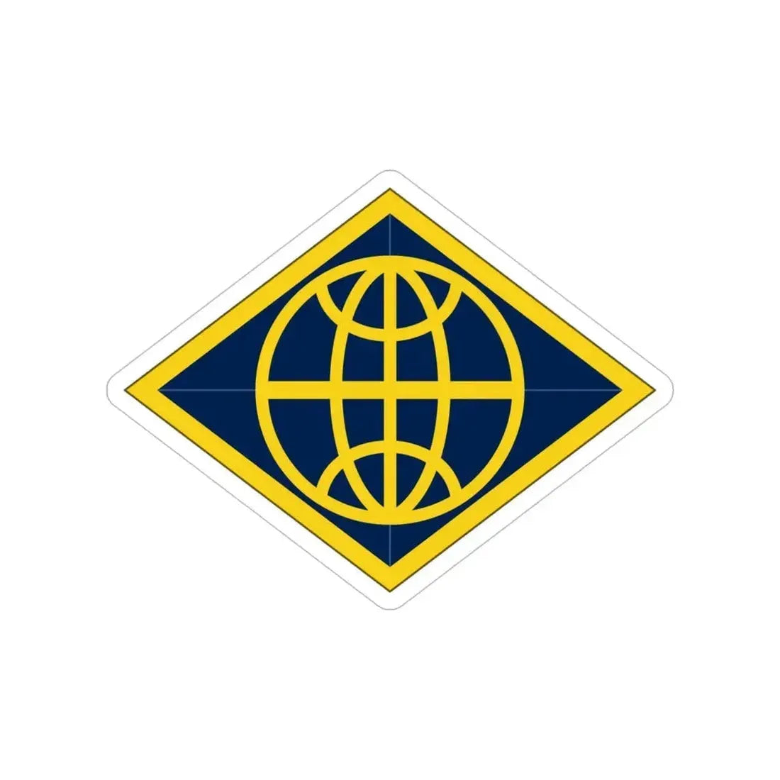 Financial Management Command (U.S. Army) Transparent STICKER Die-Cut Vinyl Decal 5 Inch - The Sticker Space