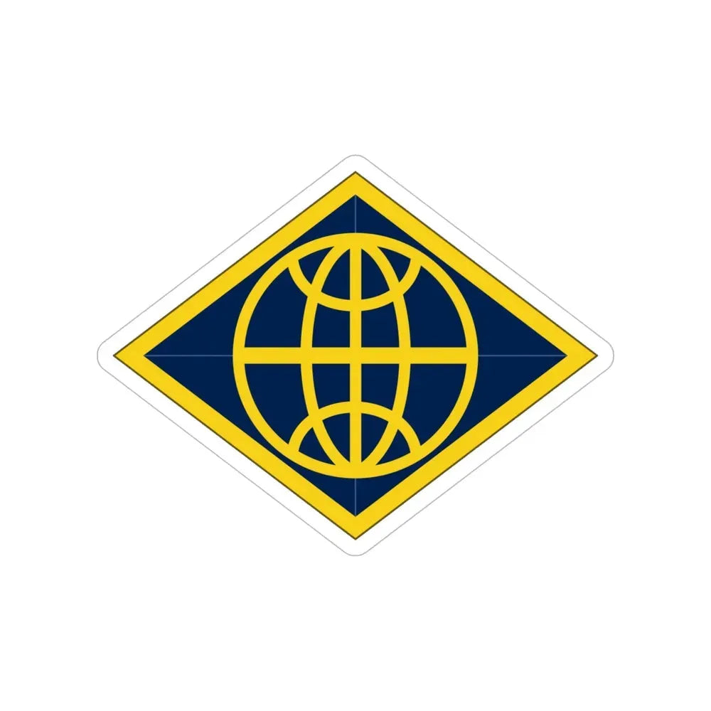 Financial Management Command (U.S. Army) Transparent STICKER Die-Cut Vinyl Decal 6 Inch - The Sticker Space