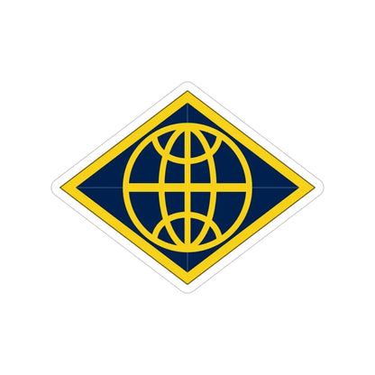 Financial Management Command (U.S. Army) Transparent STICKER Die-Cut Vinyl Decal 6 Inch - The Sticker Space