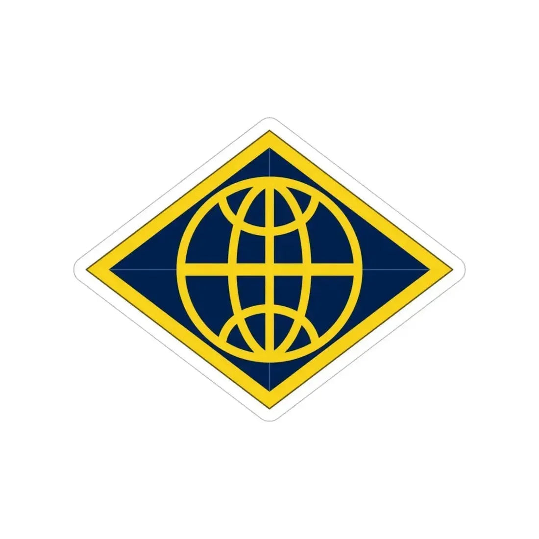 Financial Management Command (U.S. Army) Transparent STICKER Die-Cut Vinyl Decal 6 Inch - The Sticker Space