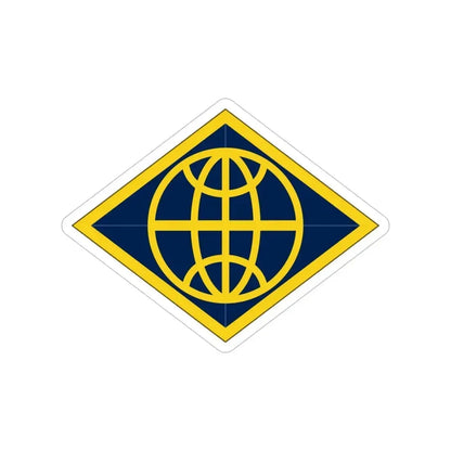 Financial Management Command (U.S. Army) Transparent STICKER Die-Cut Vinyl Decal 6 Inch - The Sticker Space