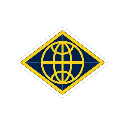 Financial Management Command (U.S. Army) Transparent STICKER Die-Cut Vinyl Decal 6 Inch - The Sticker Space