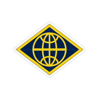 Financial Management Command (U.S. Army) Transparent STICKER Die-Cut Vinyl Decal - The Sticker Space