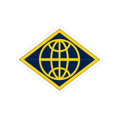 Financial Management Command (U.S. Army) Transparent STICKER Die-Cut Vinyl Decal - The Sticker Space