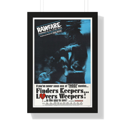 FINDERS KEEPERS, LOVERS WEEPERS 1968 - Framed Movie Poster-16″ x 24″-The Sticker Space