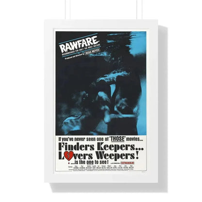 FINDERS KEEPERS, LOVERS WEEPERS 1968 - Framed Movie Poster - The Sticker Space