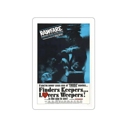 FINDERS KEEPERS, LOVERS WEEPERS 1968 Movie Poster STICKER Vinyl Die-Cut Decal 2 Inch - The Sticker Space