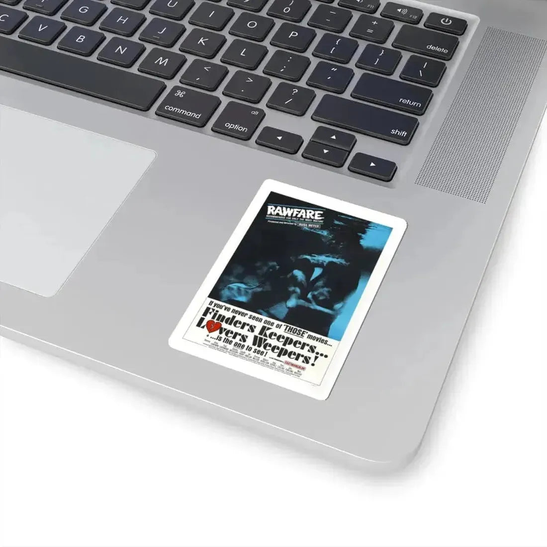 FINDERS KEEPERS, LOVERS WEEPERS 1968 Movie Poster - STICKER Vinyl Kiss-Cut Decal - The Sticker Space