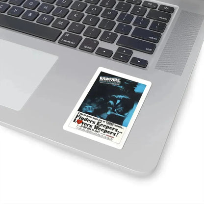 FINDERS KEEPERS, LOVERS WEEPERS 1968 Movie Poster - STICKER Vinyl Kiss-Cut Decal - The Sticker Space