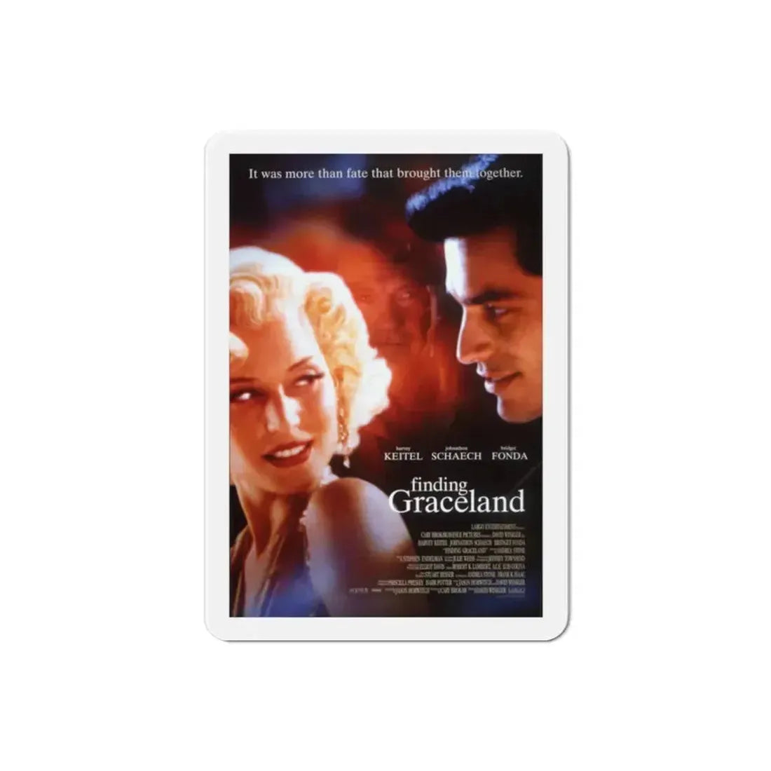 Finding Graceland 1998 Movie Poster Refrigerator Magnet 2 Inch - The Sticker Space
