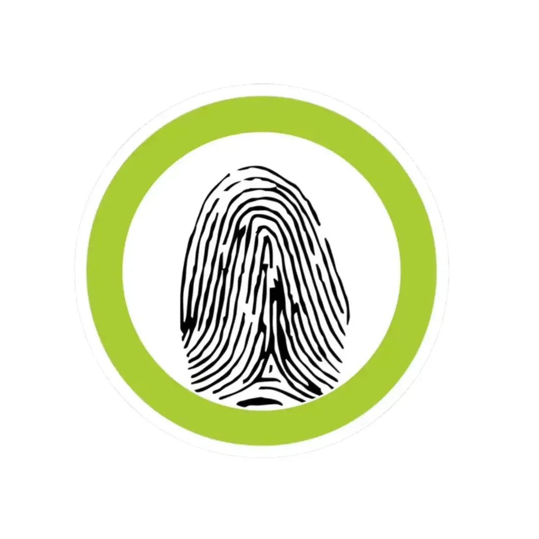 Fingerprinting (Boy Scout Merit Badge) STICKER Vinyl Kiss-Cut Decal 2 Inch White - The Sticker Space