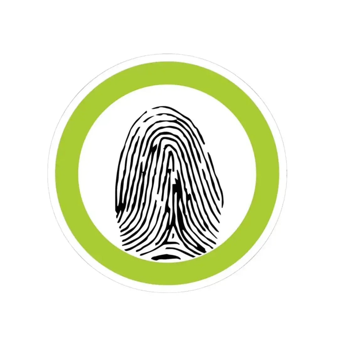 Fingerprinting (Boy Scout Merit Badge) STICKER Vinyl Kiss-Cut Decal 3 Inch White - The Sticker Space