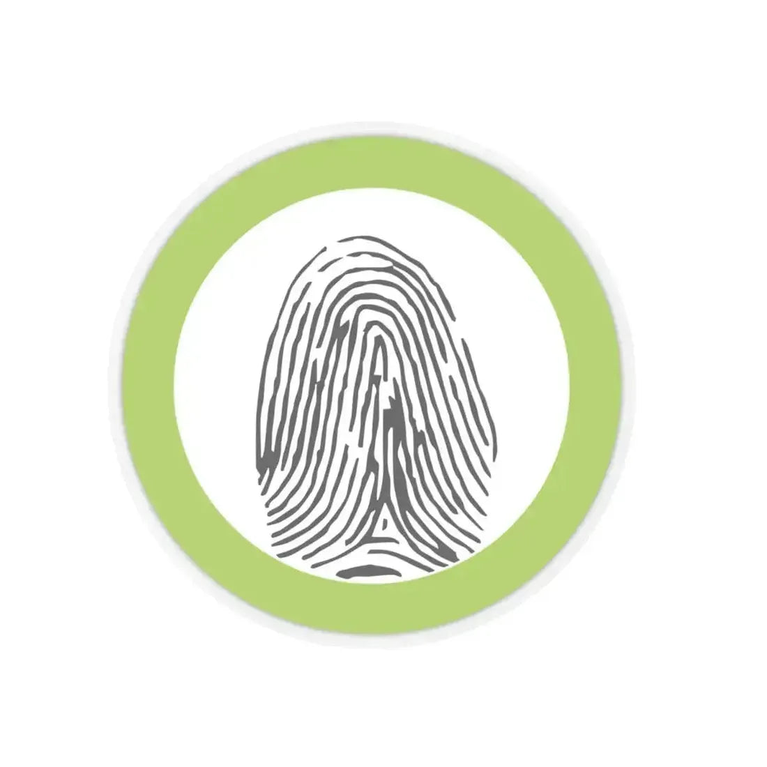 Fingerprinting (Boy Scout Merit Badge) STICKER Vinyl Kiss-Cut Decal 4 Inch Transparent - The Sticker Space