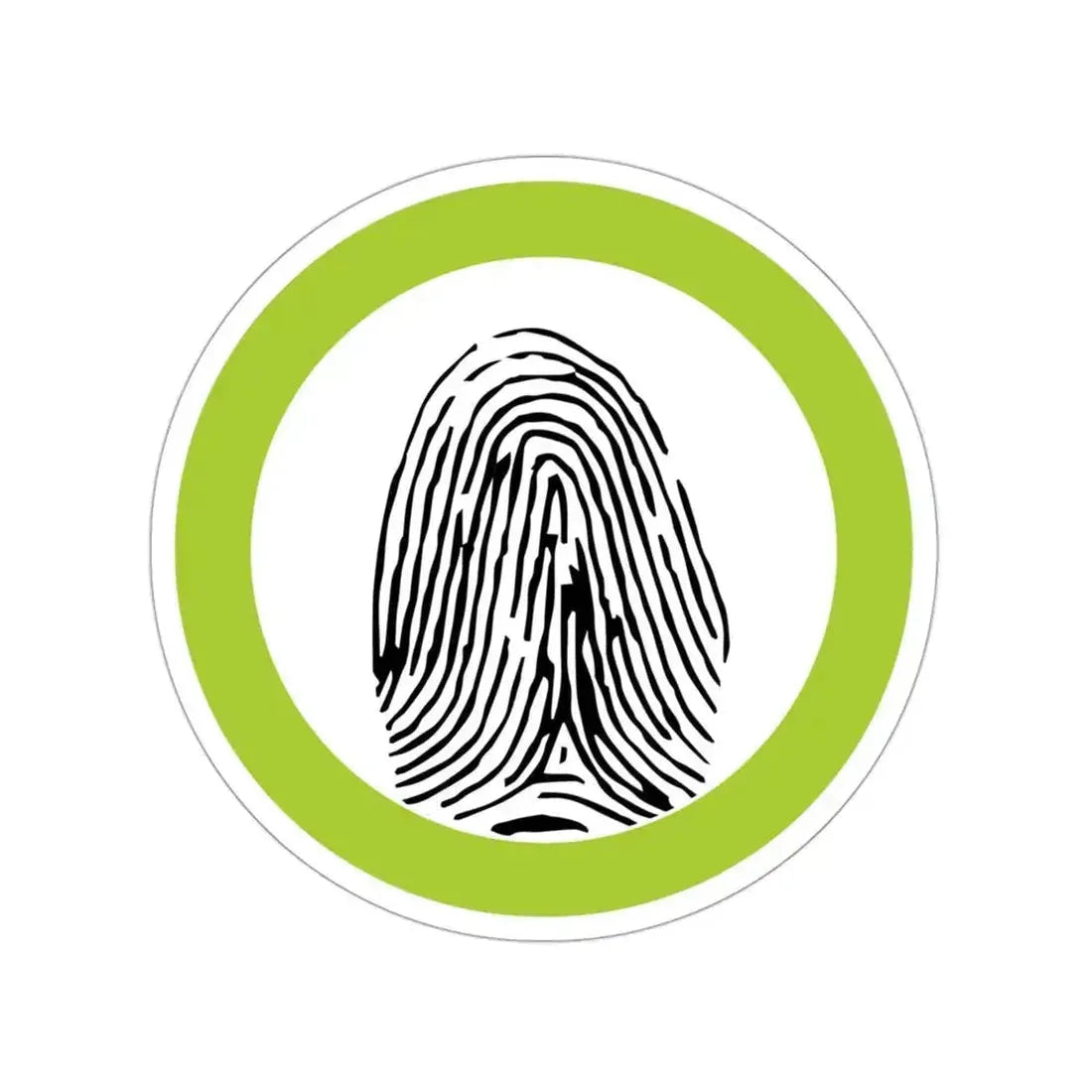 Fingerprinting (Boy Scouts Merit Badge) STICKER Vinyl Die-Cut Decal 3 Inch - The Sticker Space