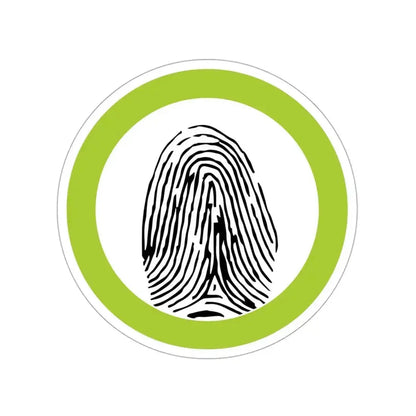 Fingerprinting (Boy Scouts Merit Badge) STICKER Vinyl Die-Cut Decal 3 Inch - The Sticker Space