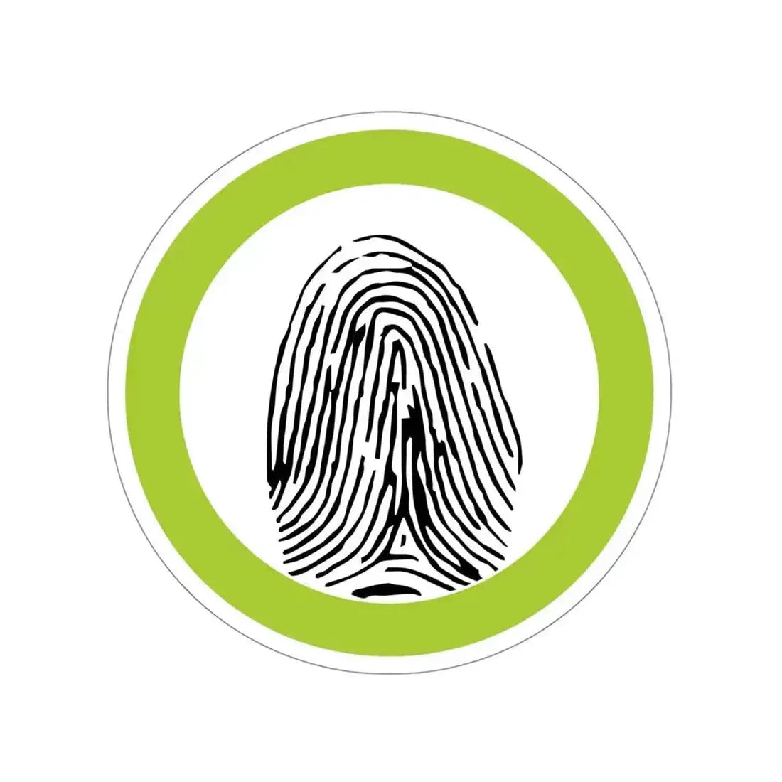 Fingerprinting (Boy Scouts Merit Badge) STICKER Vinyl Die-Cut Decal 4 Inch - The Sticker Space