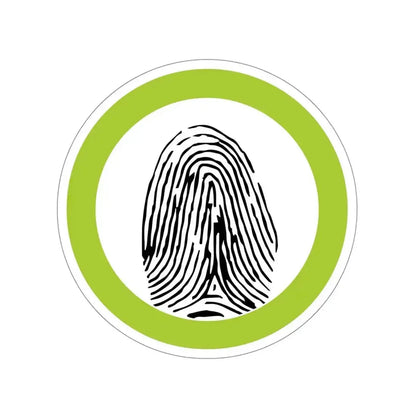 Fingerprinting (Boy Scouts Merit Badge) STICKER Vinyl Die-Cut Decal 4 Inch - The Sticker Space