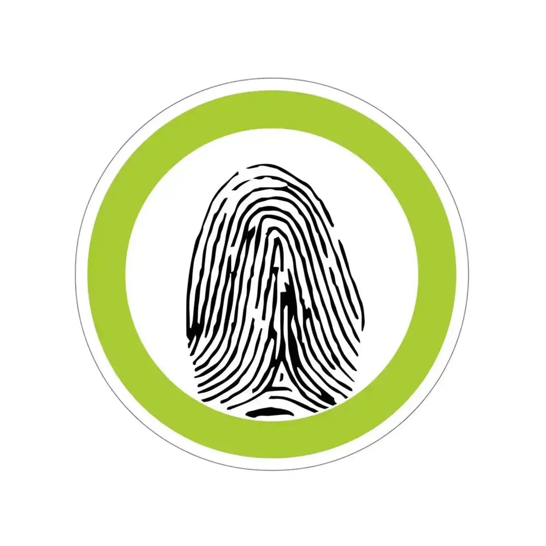 Fingerprinting (Boy Scouts Merit Badge) STICKER Vinyl Die-Cut Decal 5 Inch - The Sticker Space