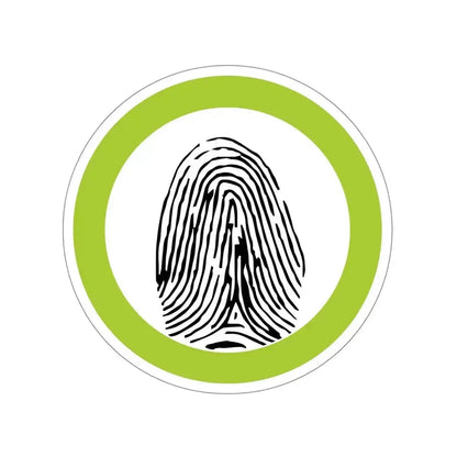 Fingerprinting (Boy Scouts Merit Badge) STICKER Vinyl Die-Cut Decal 5 Inch - The Sticker Space