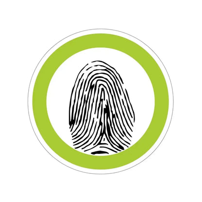 Fingerprinting (Boy Scouts Merit Badge) STICKER Vinyl Die-Cut Decal 5 Inch - The Sticker Space