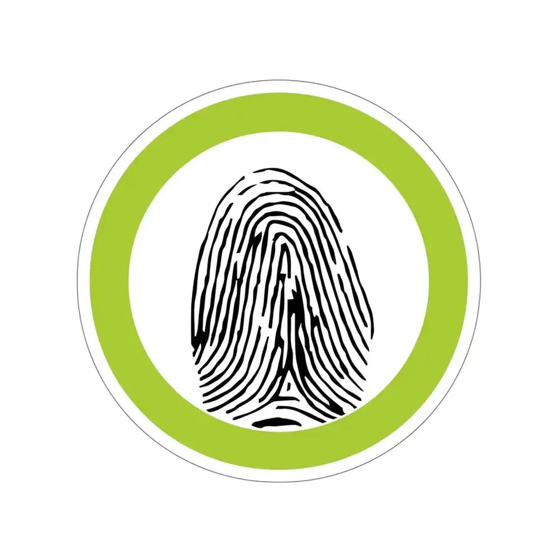 Fingerprinting (Boy Scouts Merit Badge) STICKER Vinyl Die-Cut Decal 6 Inch - The Sticker Space