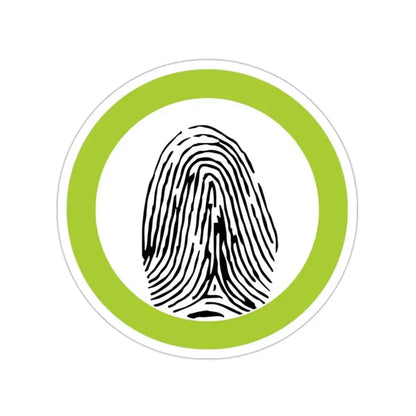 Fingerprinting (Boy Scouts Merit Badge) STICKER Vinyl Die-Cut Decal - The Sticker Space