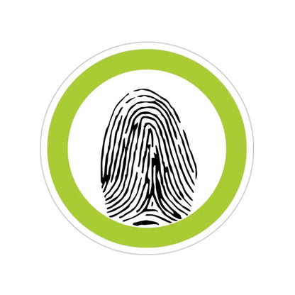 Fingerprinting (Boy Scouts Merit Badge) STICKER Vinyl Die-Cut Decal - The Sticker Space