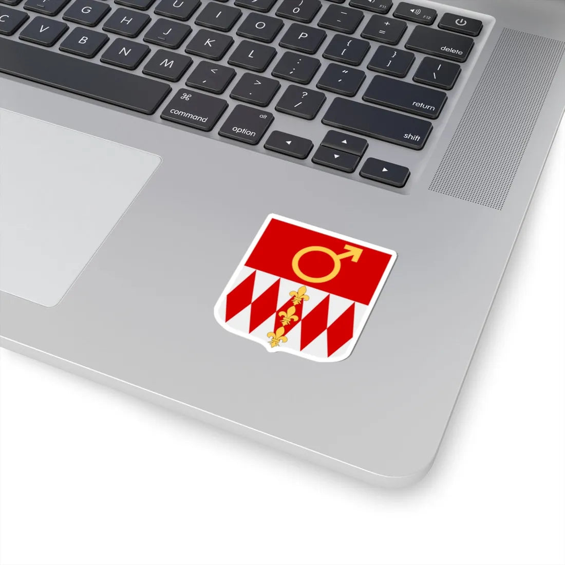 Finspång vapen (Sweden) (Coat of Arms) STICKER Vinyl Kiss-Cut Decal - The Sticker Space