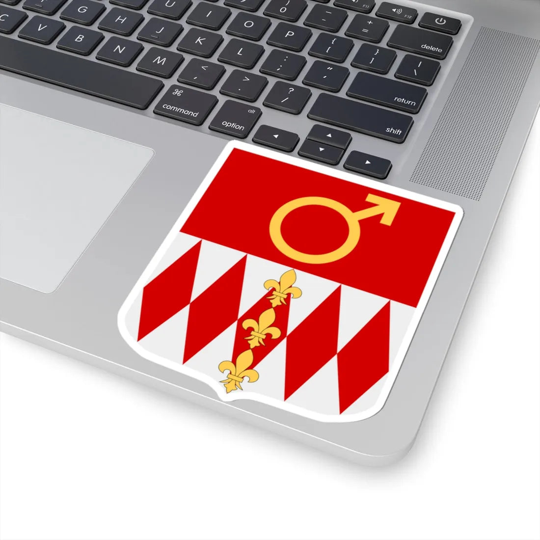 Finspång vapen (Sweden) (Coat of Arms) STICKER Vinyl Kiss-Cut Decal - The Sticker Space