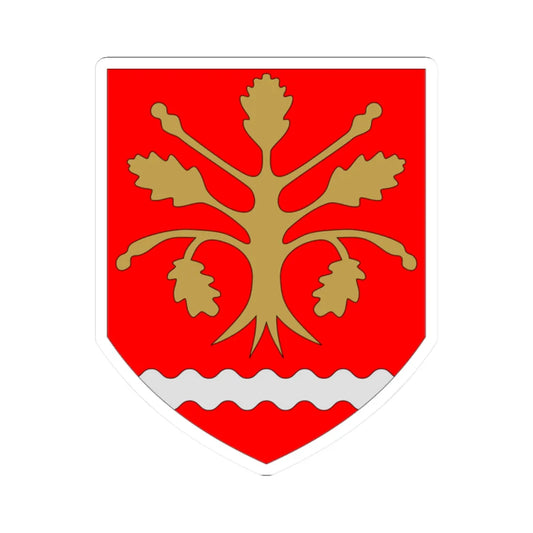 Finström.vaakuna (Finland) (Coat of Arms) STICKER Vinyl Kiss-Cut Decal 2 Inch White - The Sticker Space