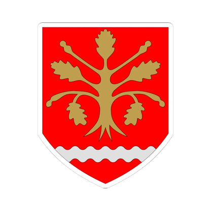Finström.vaakuna (Finland) (Coat of Arms) STICKER Vinyl Kiss-Cut Decal 4 Inch White - The Sticker Space