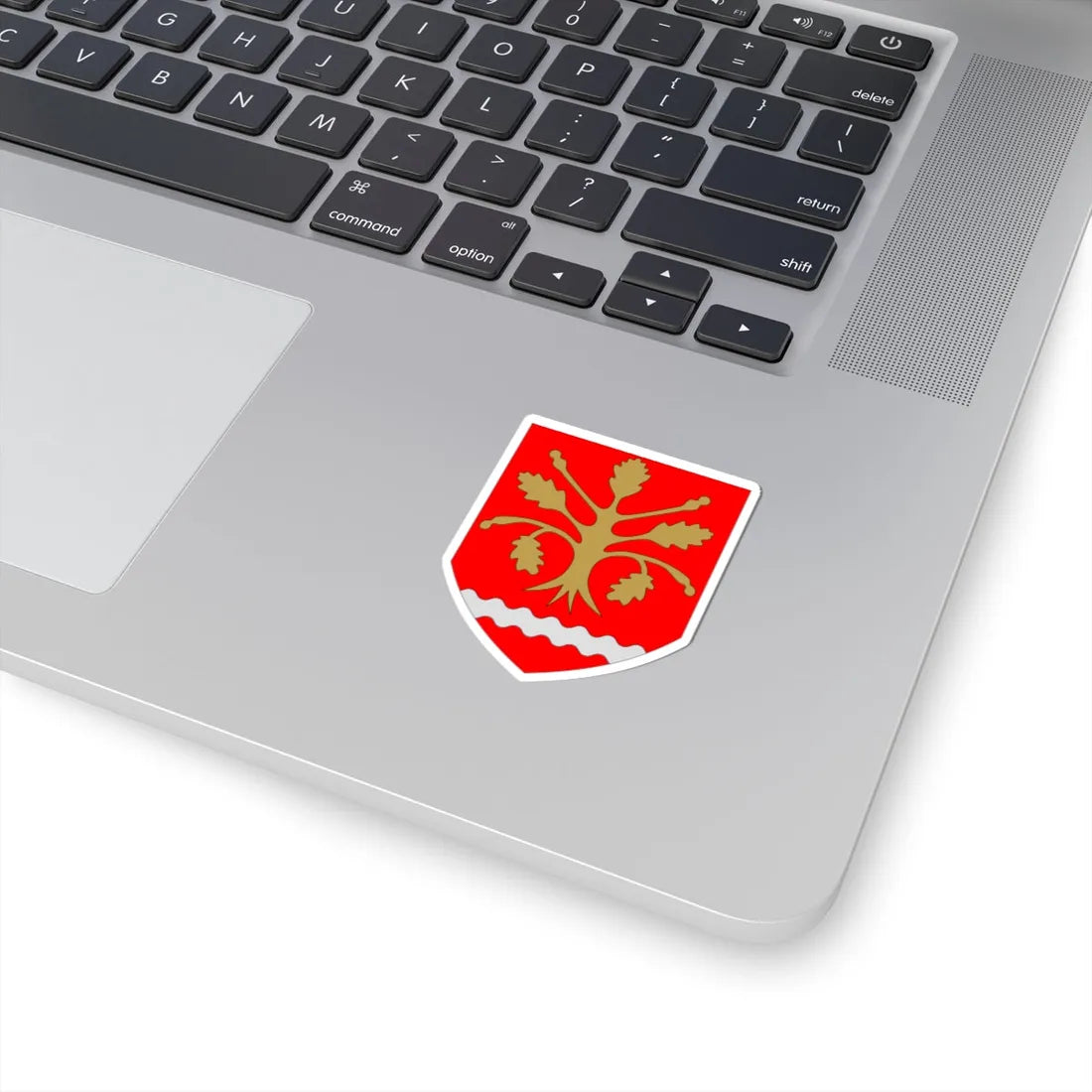 Finström.vaakuna (Finland) (Coat of Arms) STICKER Vinyl Kiss-Cut Decal - The Sticker Space