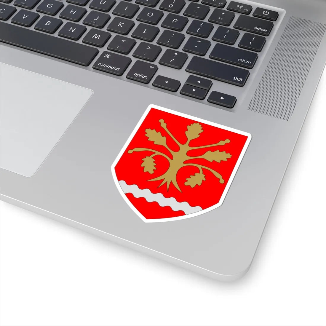 Finström.vaakuna (Finland) (Coat of Arms) STICKER Vinyl Kiss-Cut Decal - The Sticker Space