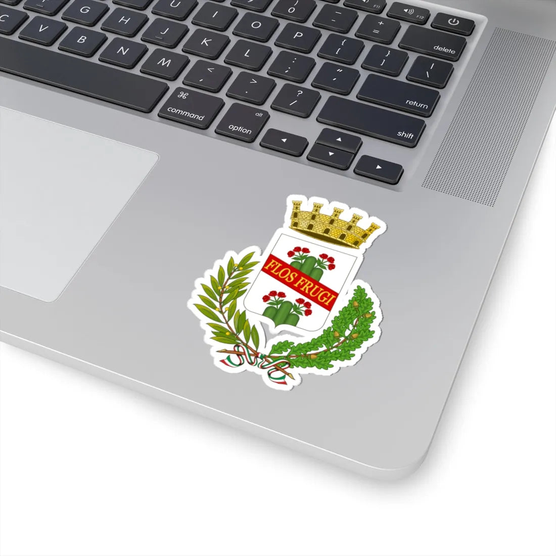 Fiorano Modenese-Stemma (Italy) (Coat of Arms) STICKER Vinyl Kiss-Cut Decal - The Sticker Space