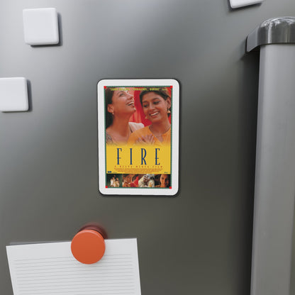 Fire 1996 Movie Poster Die-Cut Magnet-The Sticker Space