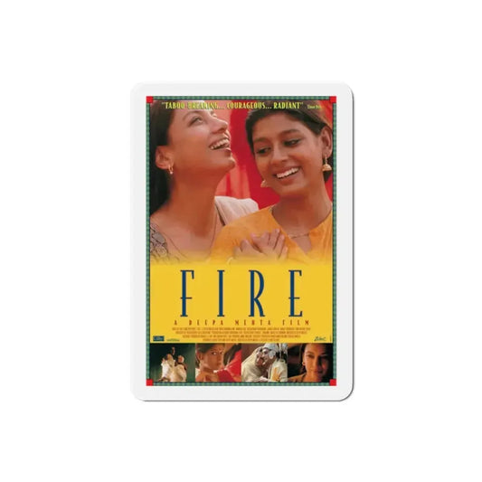 Fire 1996 Movie Poster Refrigerator Magnet 2 Inch - The Sticker Space