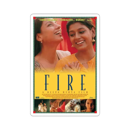Fire 1996 Movie Poster STICKER Vinyl Die-Cut Decal 6 Inch - The Sticker Space