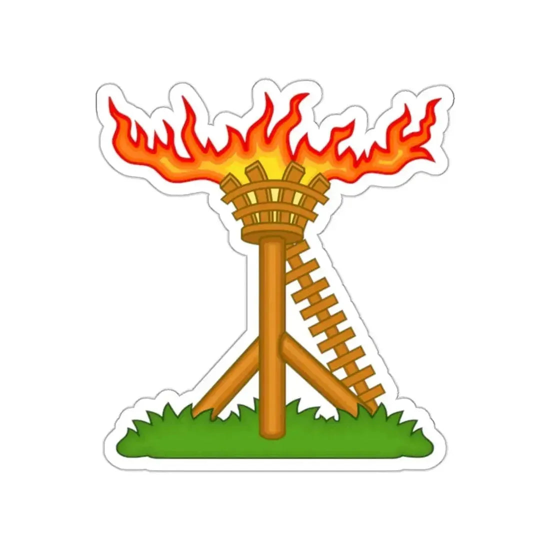 Fire Beacon Badge of Henry V STICKER Vinyl Die-Cut Decal - The Sticker Space
